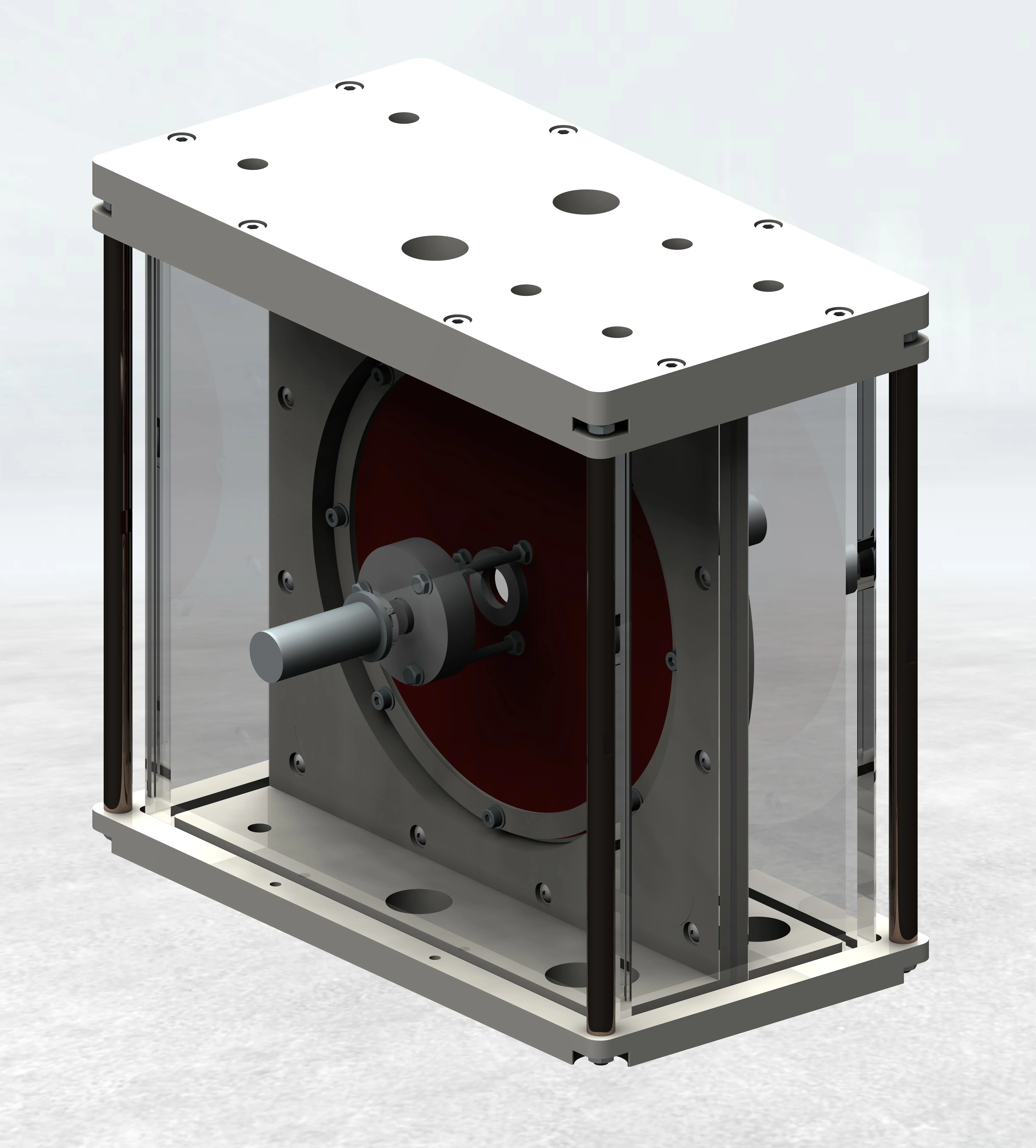 Occluder pulsatile hydrodynamic test setup Occluder hydrodynamic test setup